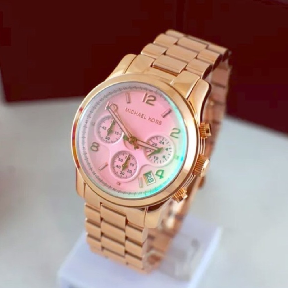 MICHAEL Michael Kors Runway Rose Gold Watch